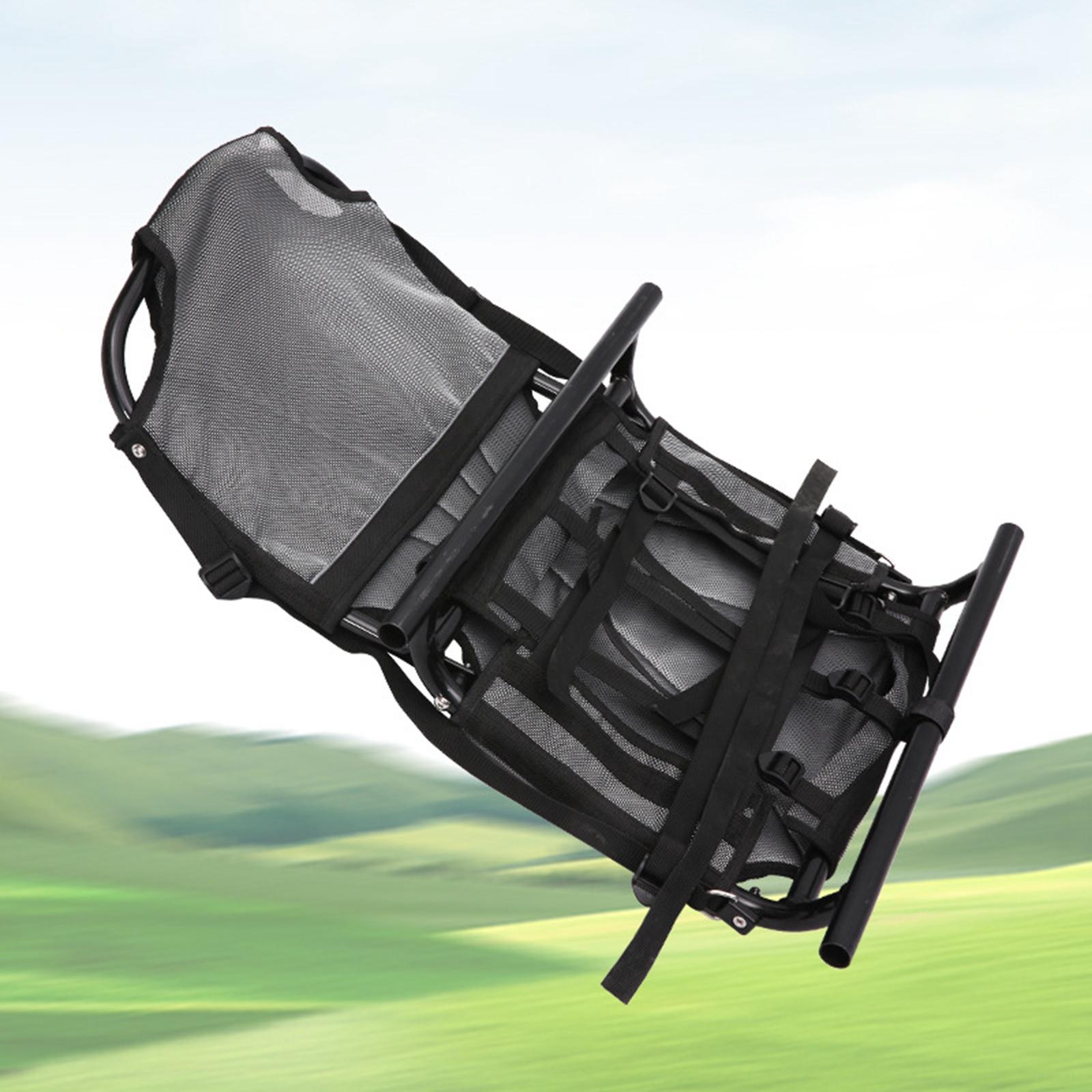 Fishing Kayak Crate - Siedzisko kajakowe Przenośne składane z podparciem