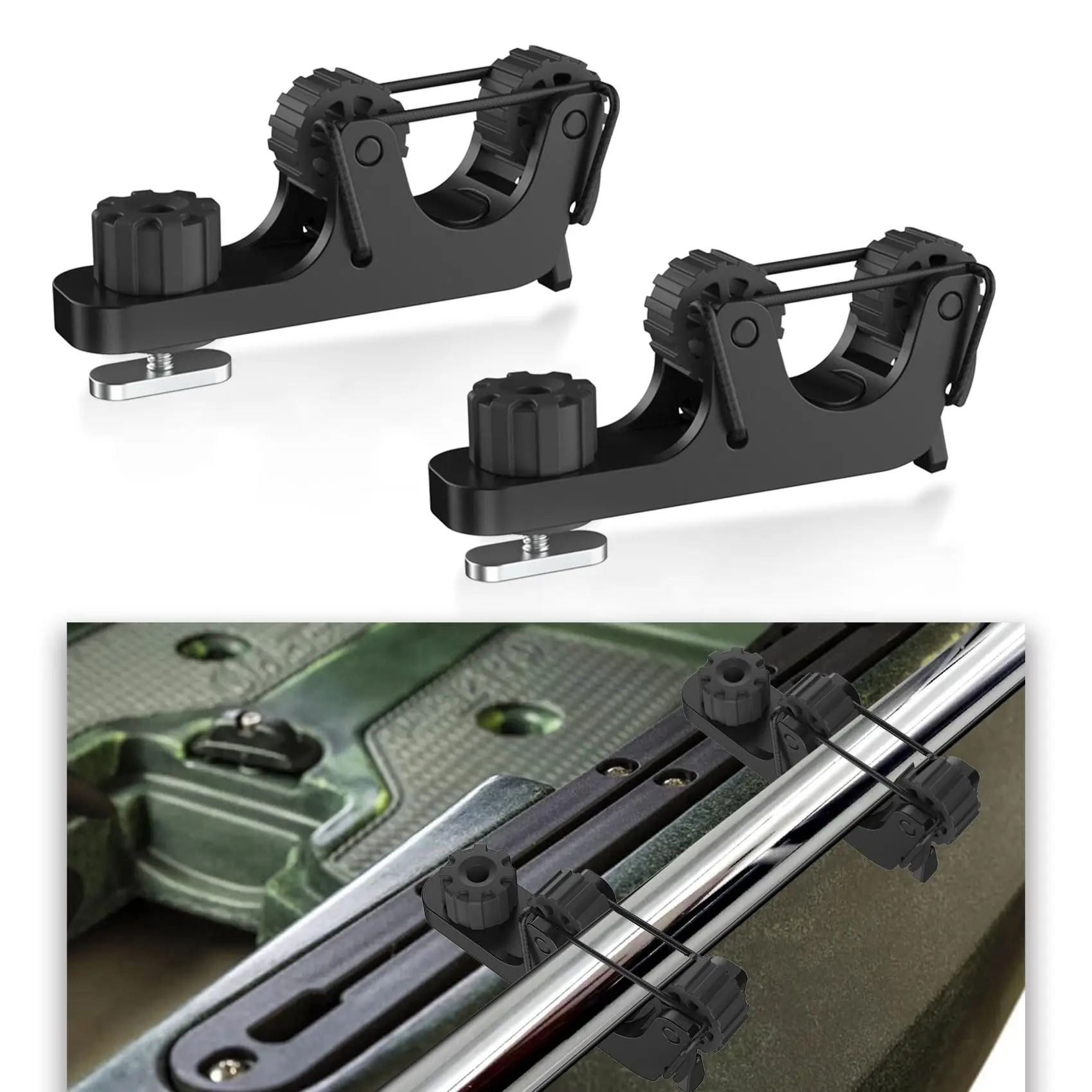 Fishing Kayak Crate - Uchwyt na wiosło do kajaka, mocowanie